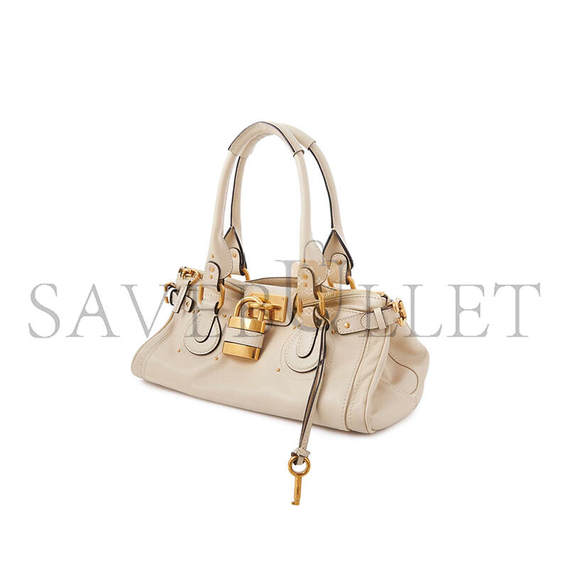 Ch10É paddington bag in grained leather ch25ws802p7520s (36*18*18cm)